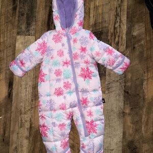Colorful Snowflake Baby Snowsuit
